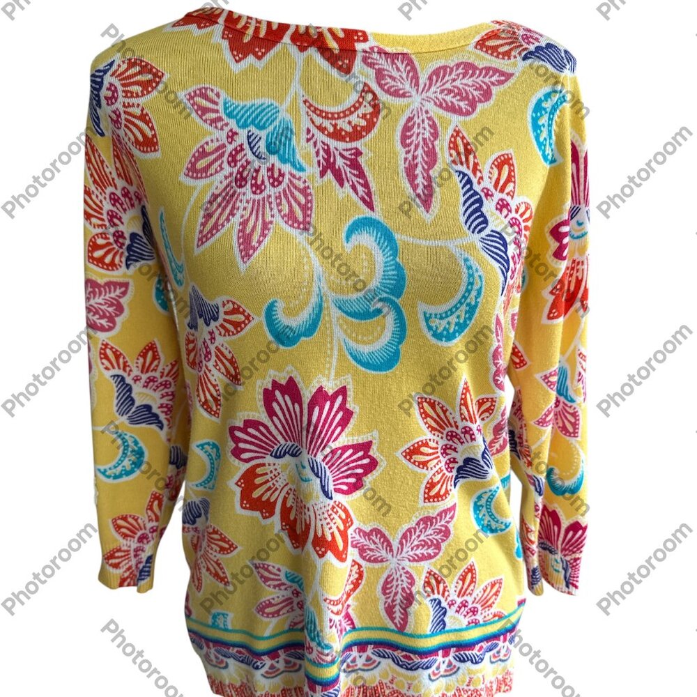 Joseph Multicolor Floral Sweater